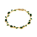 Gold Plated Anti Tarnish Tulip Bracelet