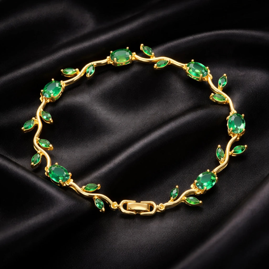 Gold Plated Anti Tarnish Tulip Bracelet